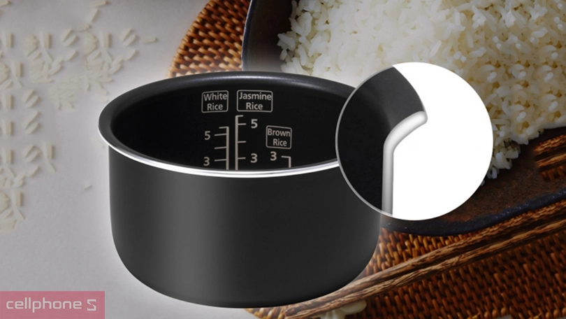 Nồi cơm điện tử Panasonic SR-CX188SRAM 1.8L