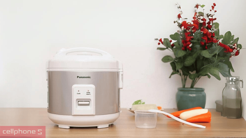 Dung tích nấu của nồi cơm điện Panasonic 1 lít SR-MVN107LRA