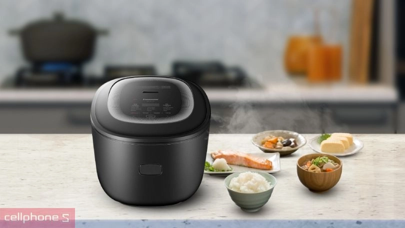 Nồi cơm điện tử cao tần giảm đường SR-HL151KRA – Thiết kế hiện đại, chế độ nấu ăn đa dạng