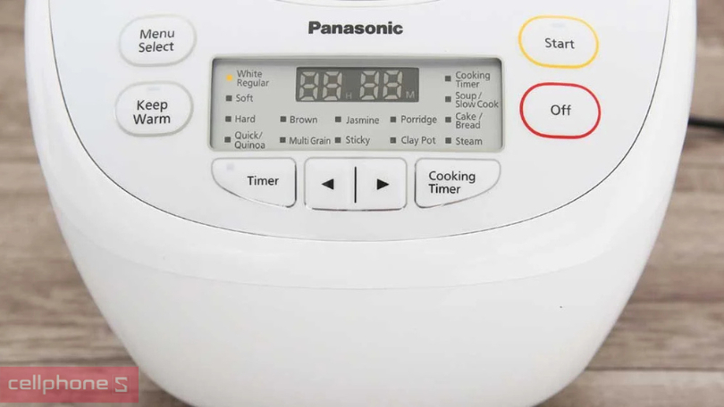 Hướng dẫn sử dụng nồi cơm điện Panasonic SR-CL188WRAM đơn giản
