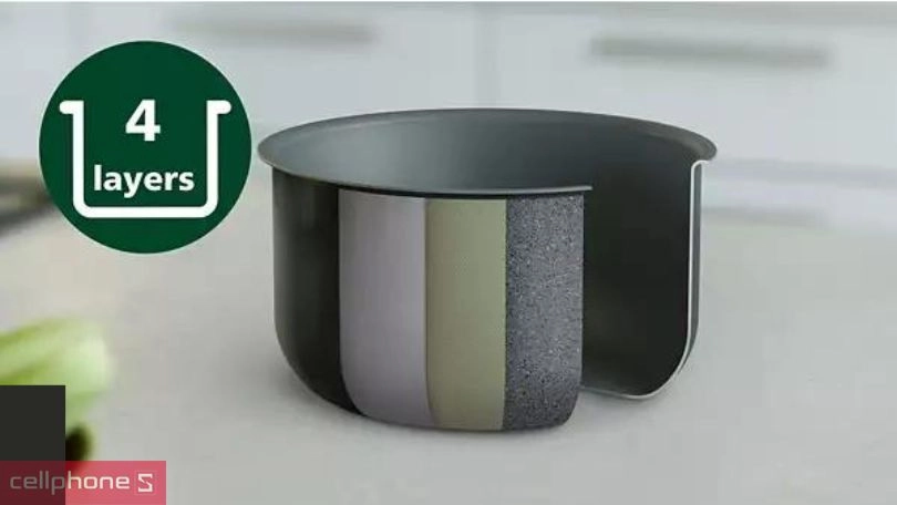 Nồi cơm điện Philips HD3170/66 0.85l lựa chọn hoàn hảo từ chất lượng tới giá thành