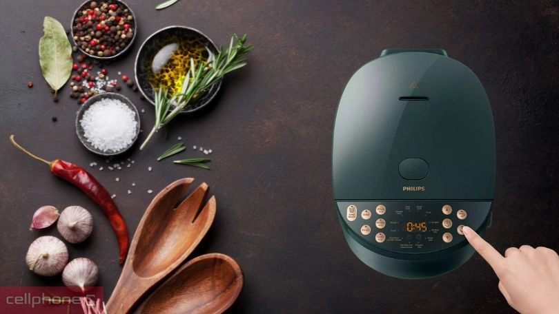 Vì sao nên mua Nồi cơm điện Philips HD4518/62 1.8L