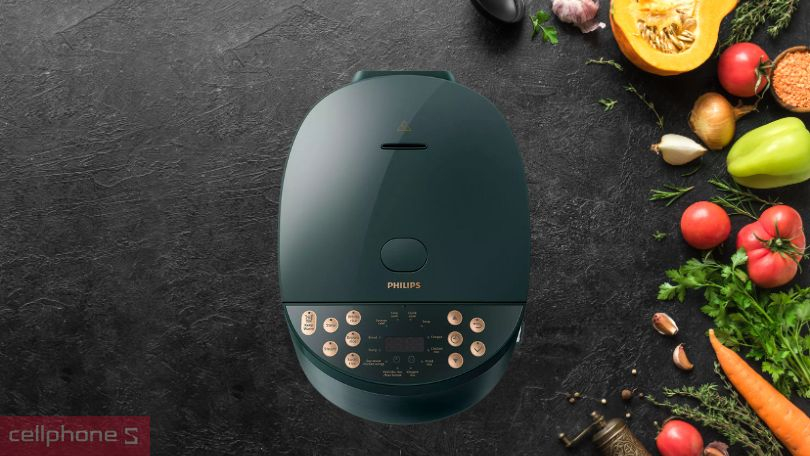 Công nghệ nấu nồi cơm điện 1.8 lít Philip HD4518/62