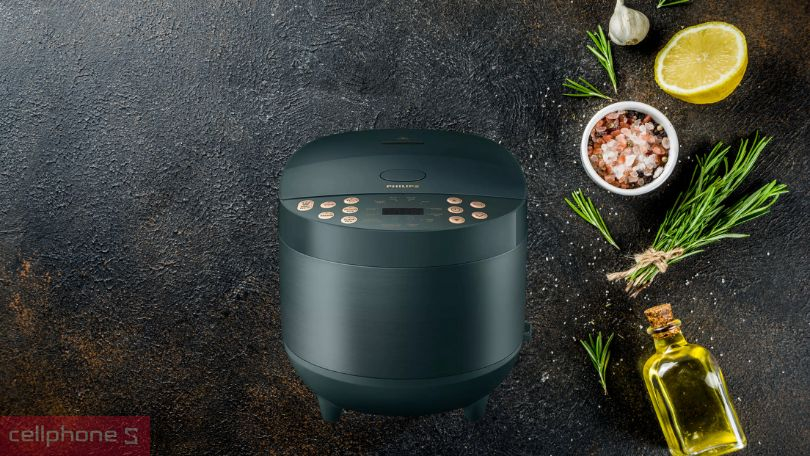 Tính năng nồi cơm điện 1.8 lít Philip HD4518/62