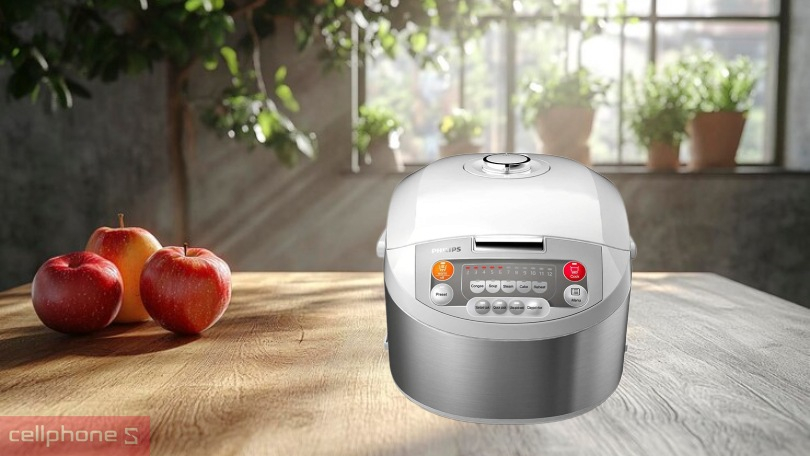 Nồi cơm điện Philips HD3038 – Tiện nghi trong mỗi bữa cơm