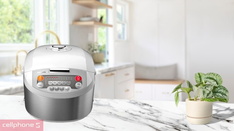 Nồi cơm điện Philips HD3038 – Tiện nghi trong mỗi bữa cơm