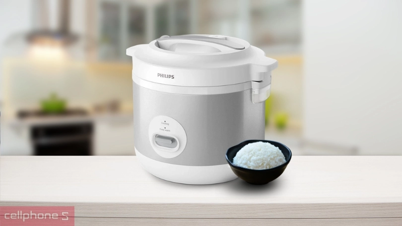Vì sao nên mua nồi cơm nắp gài Philips 1.8 lít HD3008/30?