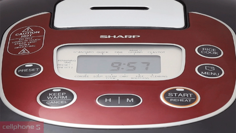 Nồi cơm điện Sharp - Bữa cơm ngon gắn kết gia đình