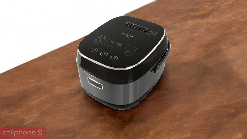 Dung tích nồi cơm điện cao tần Sharp 1.8 lít KS-IH191V-BK