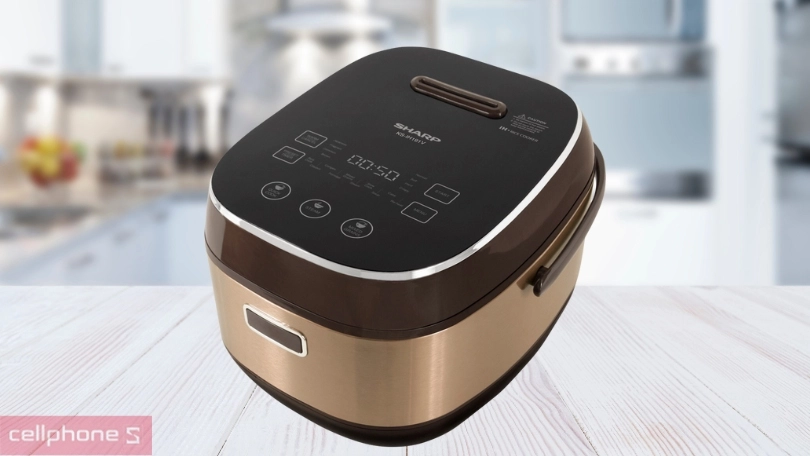 Vì sao nên chọn mua nồi cơm điện cao tần Sharp 1.8 lít KS-IH191V-GL