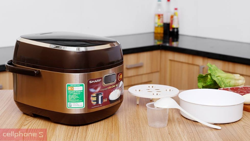 Công suất và các chế độ nấu của nồi cơm điện cao tần Sharp 1.8 lít KS-IH191V-GL