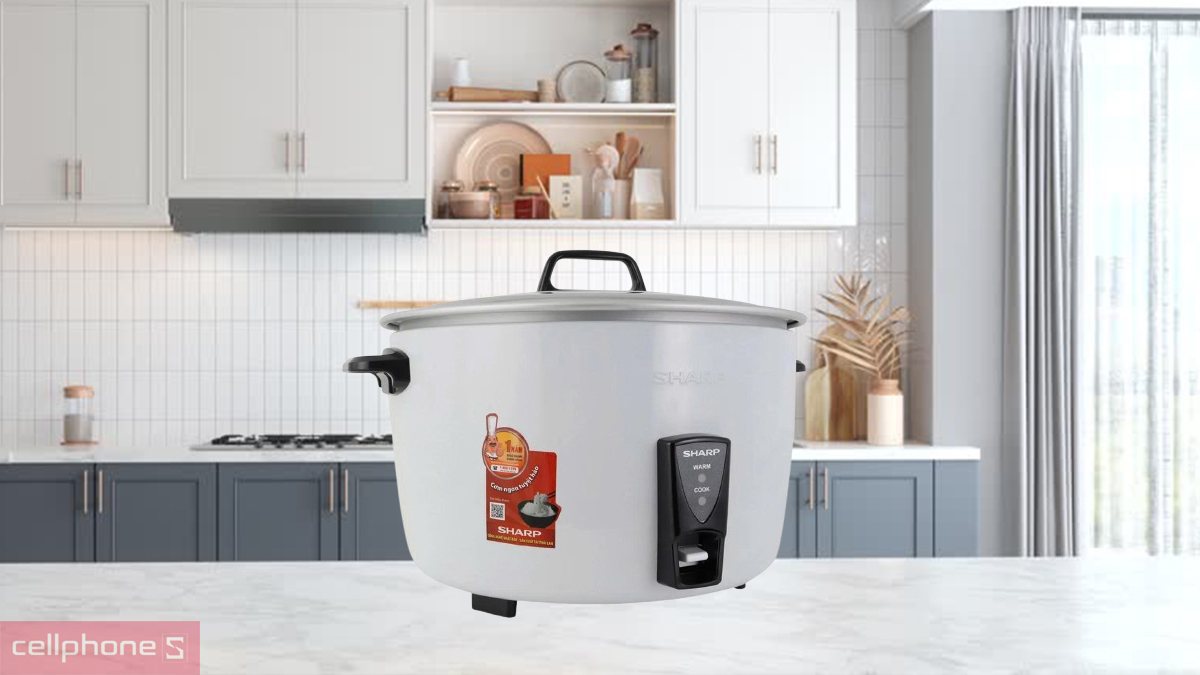Công suất, tính năng nấu hiện đại của nồi cơm điện nắp rời Sharp KSH-D1010V