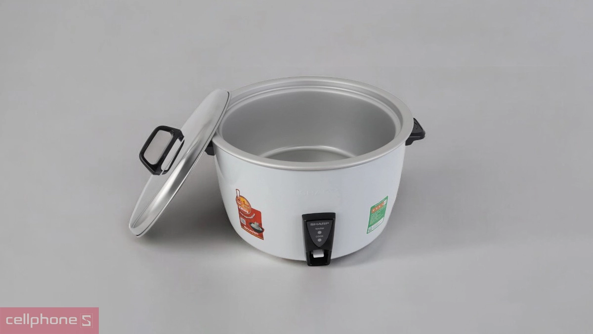 Dung tích nồi cơm điện nắp rời Sharp KSH-D77V