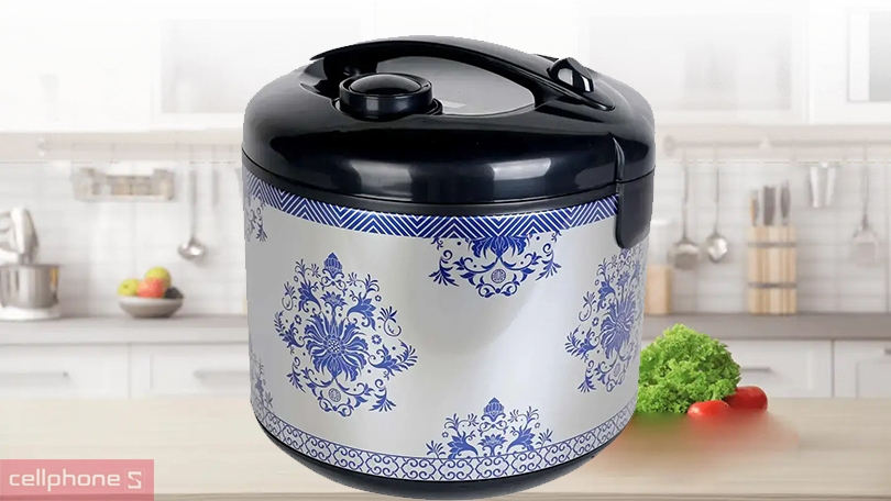 Nồi cơm điện nắp gài Sharp KS-19TJV BC 1.8L - Thiết kế đẹp, nấu cơm ngon