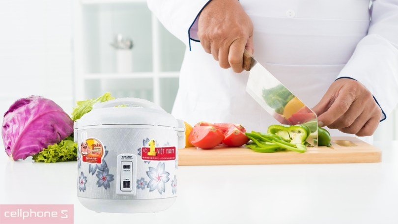 Tính năng nồi cơm điện Sharp KS-N182ETV SW 1.8L