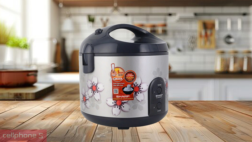 Dung tích, công suất của nồi cơm điện Sharp 1.8 lít KS-NR181STV