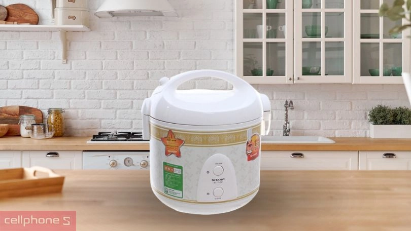 Thiết kế nồi cơm điện Sharp 1 lít KS-11ETV