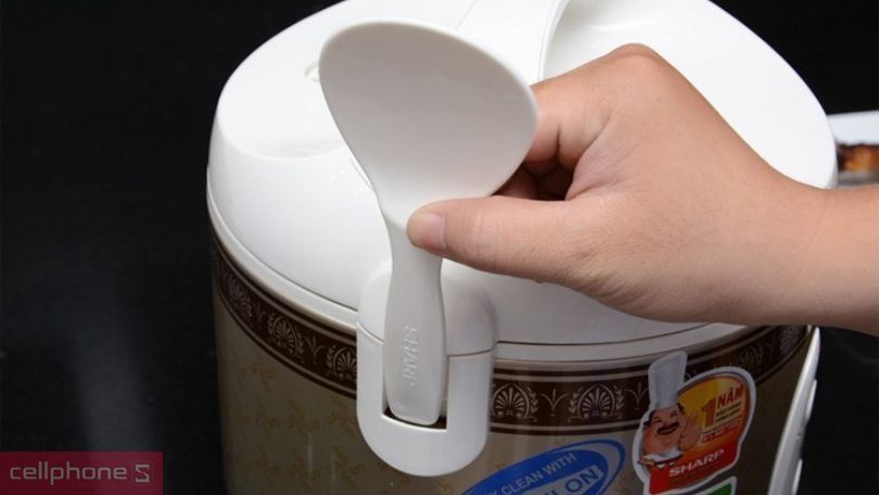 Dung tích nồi cơm điện Sharp 1 lít KS-11ETV