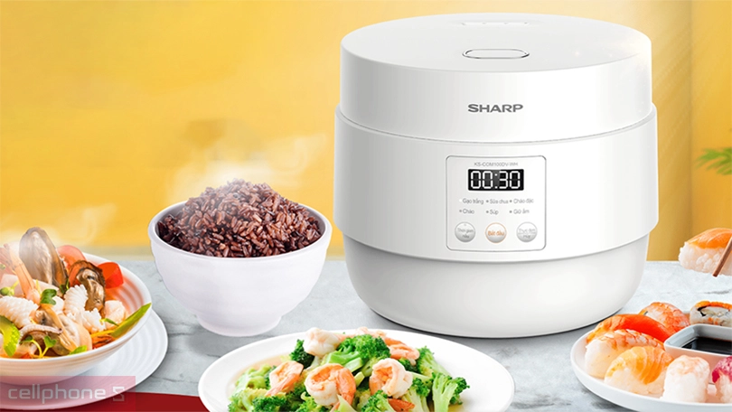 Nồi cơm điện Sharp đến từ Nhật Bản