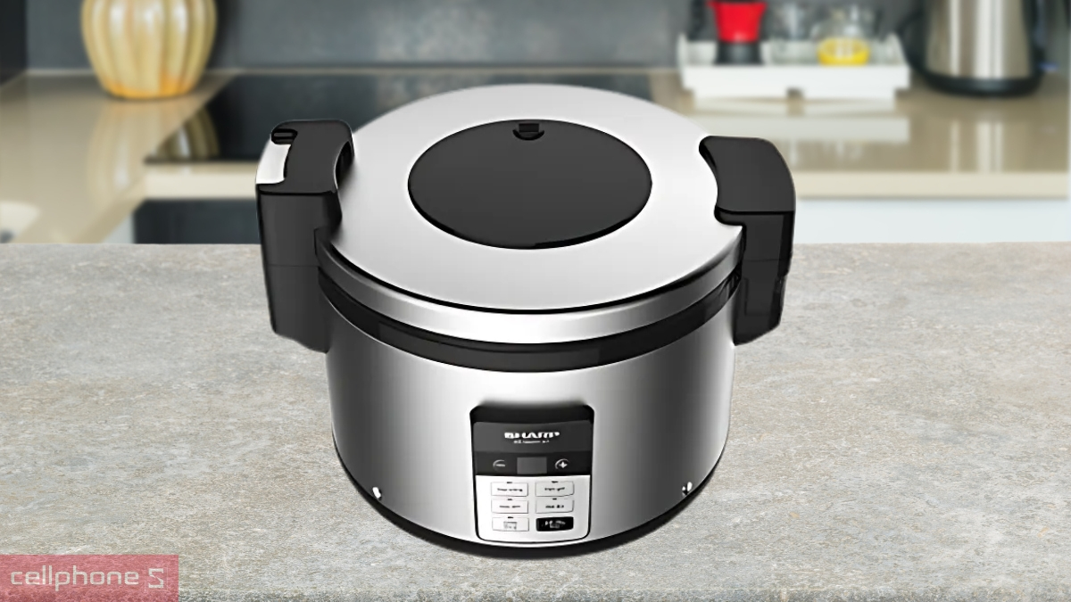 Dung tích chứa của nồi cơm điện Sharp KS-5400V-ST