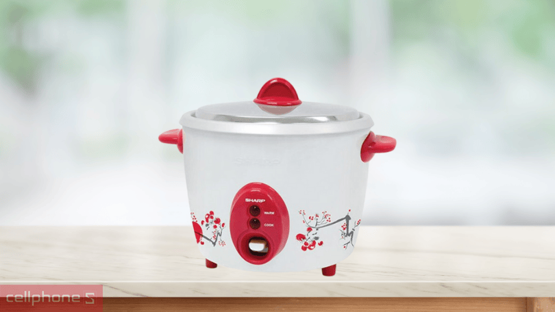 Vì sao nên mua nồi cơm điện Sharp KSH-D06V 0.6 lít