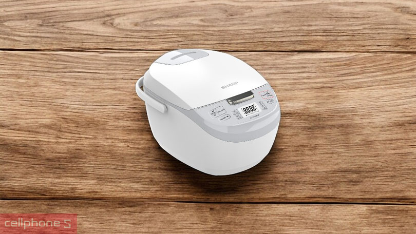 Thiết kế nồi cơm điện tử Sharp 1.8 lít KS-COM192EV-GY