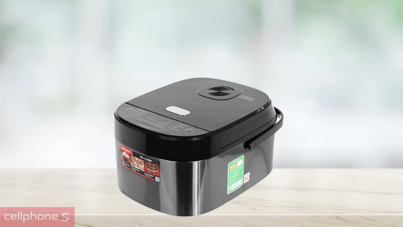 Vì sao nên mua nồi cơm điện tử Sharp 1.8 lít KS-COM194EV-BK