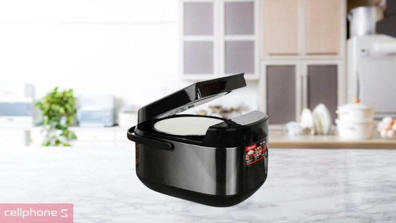 Công suất, chế độ nấu của nồi cơm điện tử Sharp 1.8 lít KS-COM194EV-BK