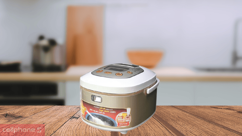 Dung tích nấu của nồi cơm điện tử Sharp 1.8 lít KS-TH18-GL