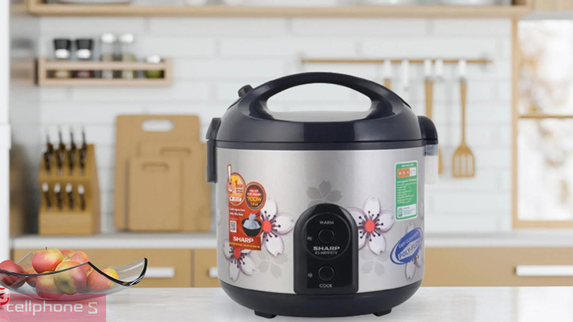 Vì sao nên mua nồi cơm nắp gài Sharp 1.8 lít KS-NR191STV