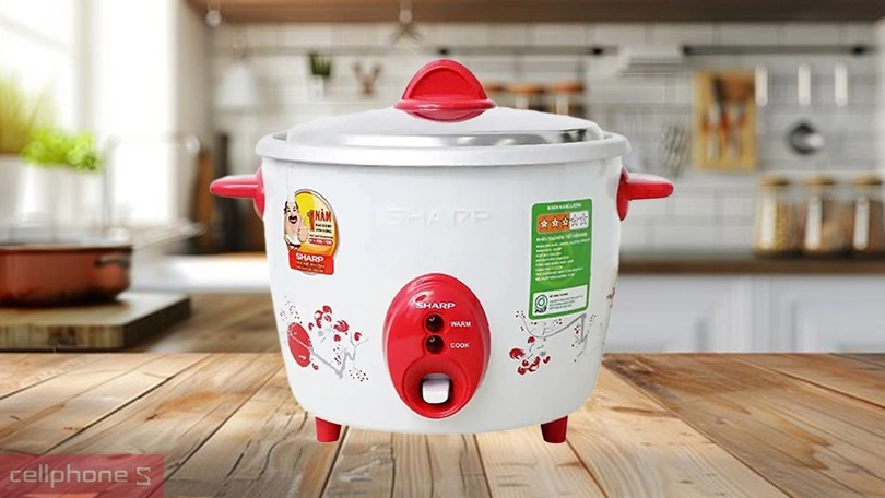 Nồi cơm nắp rời Sharp 1.5 lít KSH-D15V