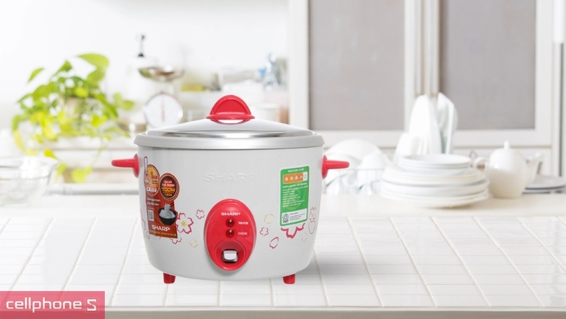 Vì sao nên mua nồi cơm nắp rời Sharp 1.8 lít KSH-D19V?