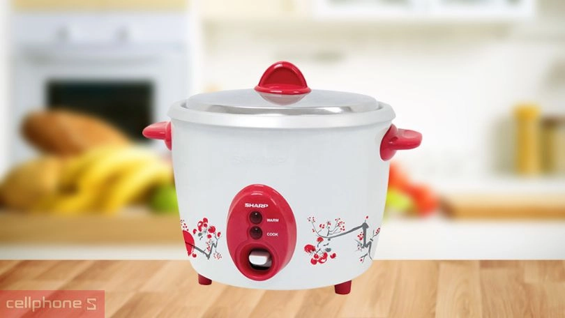 Vì sao nên mua nồi cơm nắp rời Sharp 2.2 lít KSH-D22V