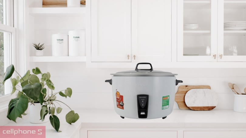 Dung tích nồi cơm nắp rời Sharp 5 lít KSH-D55V