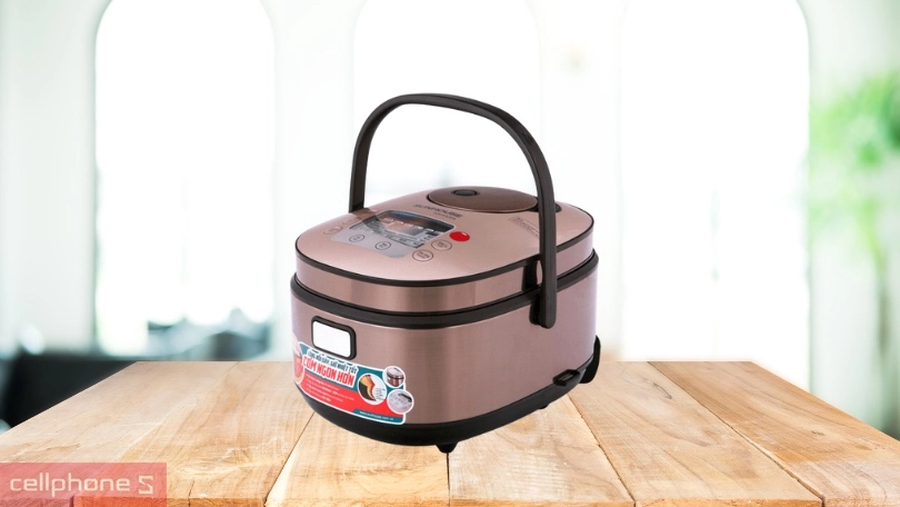 Nồi cơm điện Sunhouse Mama 1.5 lít SHD8915 - Tích hợp nhiều chế độ nấu ăn