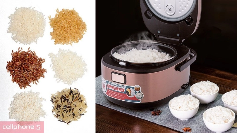 Nồi cơm điện Sunhouse Mama 1.5 lít SHD8915 - Tích hợp nhiều chế độ nấu ăn