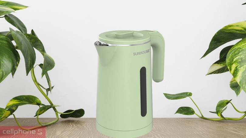 Ấm siêu tốc Sunhouse 1.8 lít SHD1353 - Kiểu dáng hiện đại, đun sôi nhanh chóng