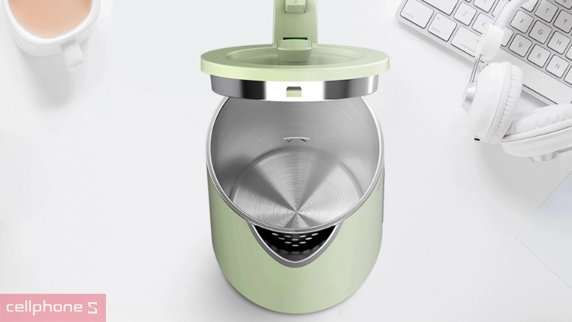 Ấm siêu tốc Sunhouse 1.8 lít SHD1353 - Kiểu dáng hiện đại, đun sôi nhanh chóng