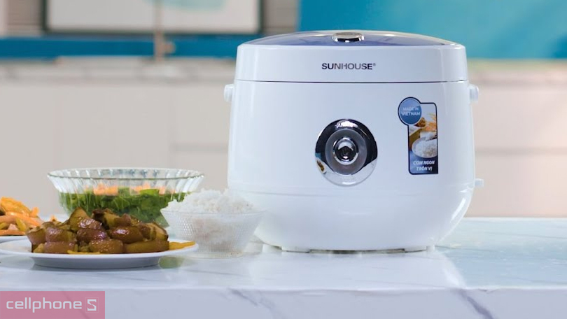 Vì sao nên chọn mua nồi cơm điện Sunhouse SHD8606 1.8L?