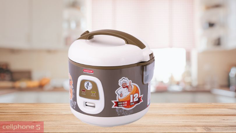 Vì sao nên mua nồi cơm điện 1.2 lít Sunhouse SHD8216