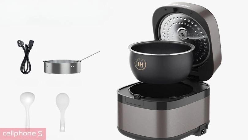 Dung tích nồi cơm điện cao tần Sunhouse SHD8826 1.5L 