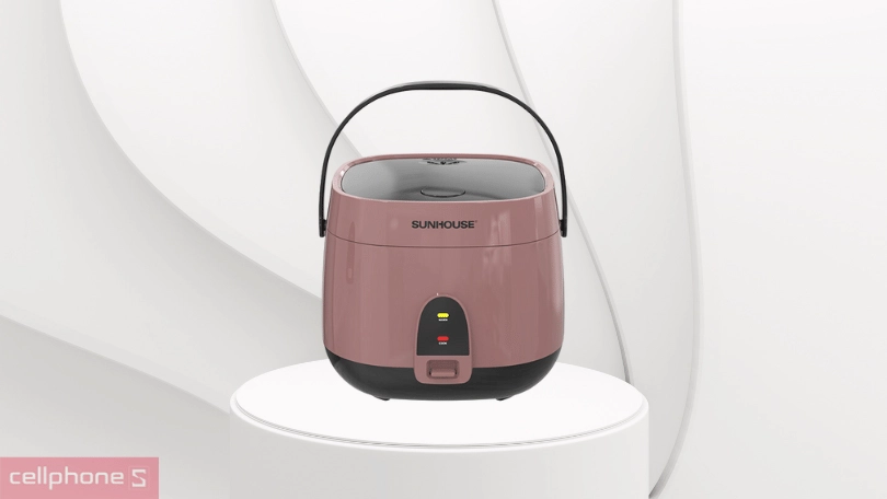 Nồi cơm Sunhouse cấu tạo đa chức năng nấu nướng