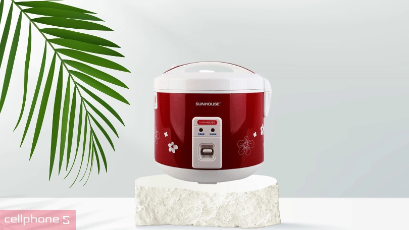 Nồi cơm Sunhouse dung tích 1 lít - 1.5 lít