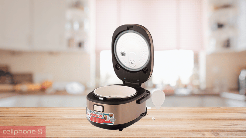 Nồi cơm điện Sunhouse Mama 1.5L SHD8955 - Thiết kế nhỏ gọn, tiện lợi