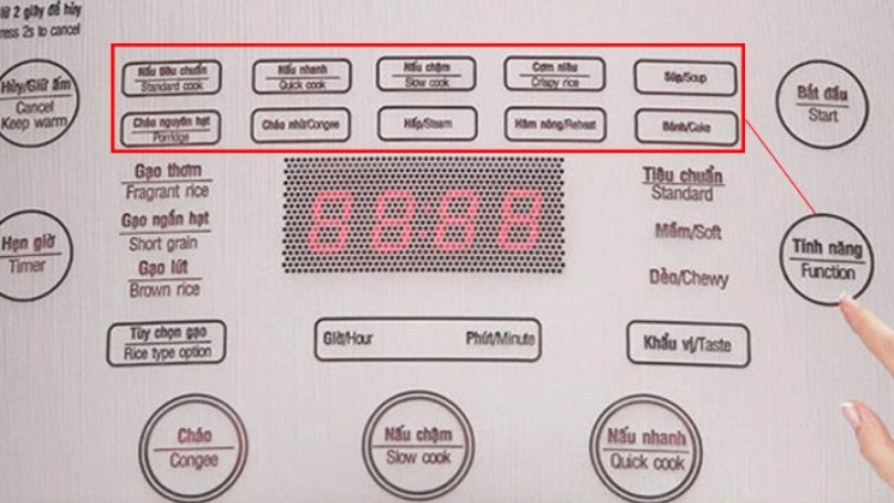 Cách sử dụng nồi cơm điện 1.8 lít SUNHOUSE MAMA SHD8959