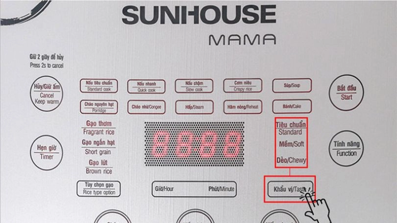 Cách sử dụng nồi cơm điện 1.8 lít SUNHOUSE MAMA SHD8959