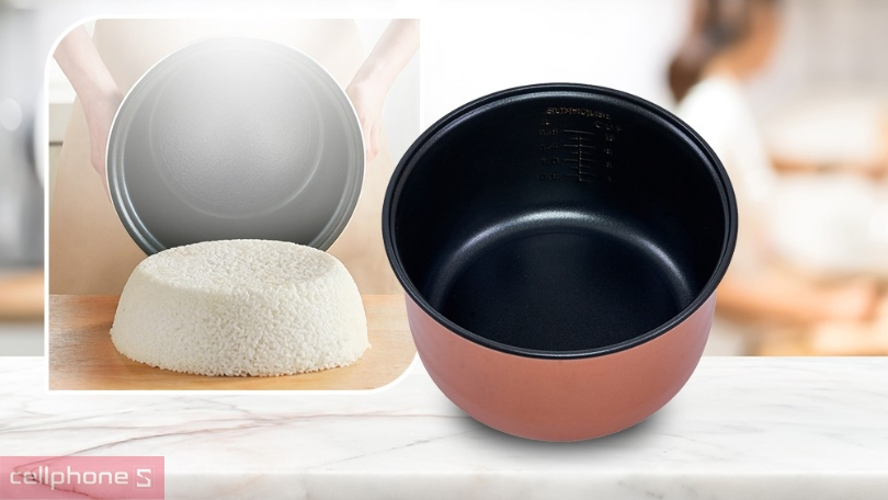 Nồi cơm điện Sunhouse SHD8602 1.8L - Tiện lợi cho bữa cơm thơm ngon, tròn vị