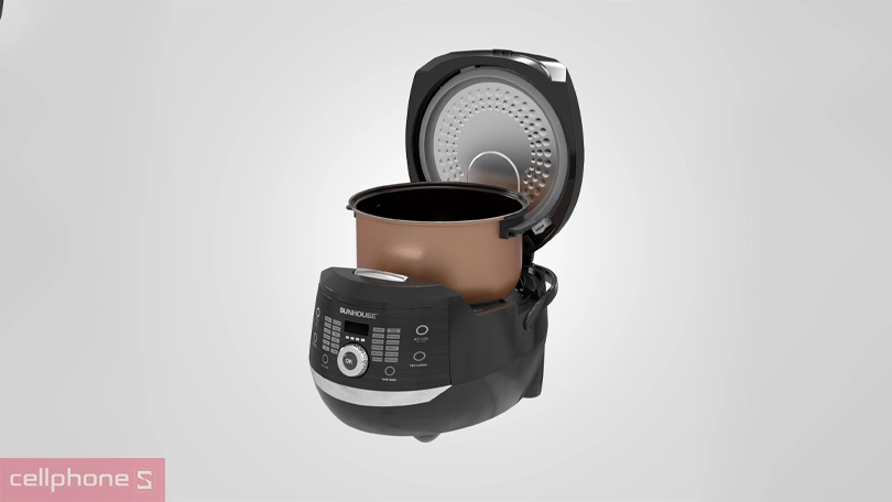 Dung tích nồi cơm điện tử Sunhouse SHD8911 1.8 lít