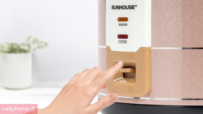 Nồi cơm nắp rời Sunhouse 1.8 lít SHD8125 – Thưởng thức bữa cơm chuẩn vị