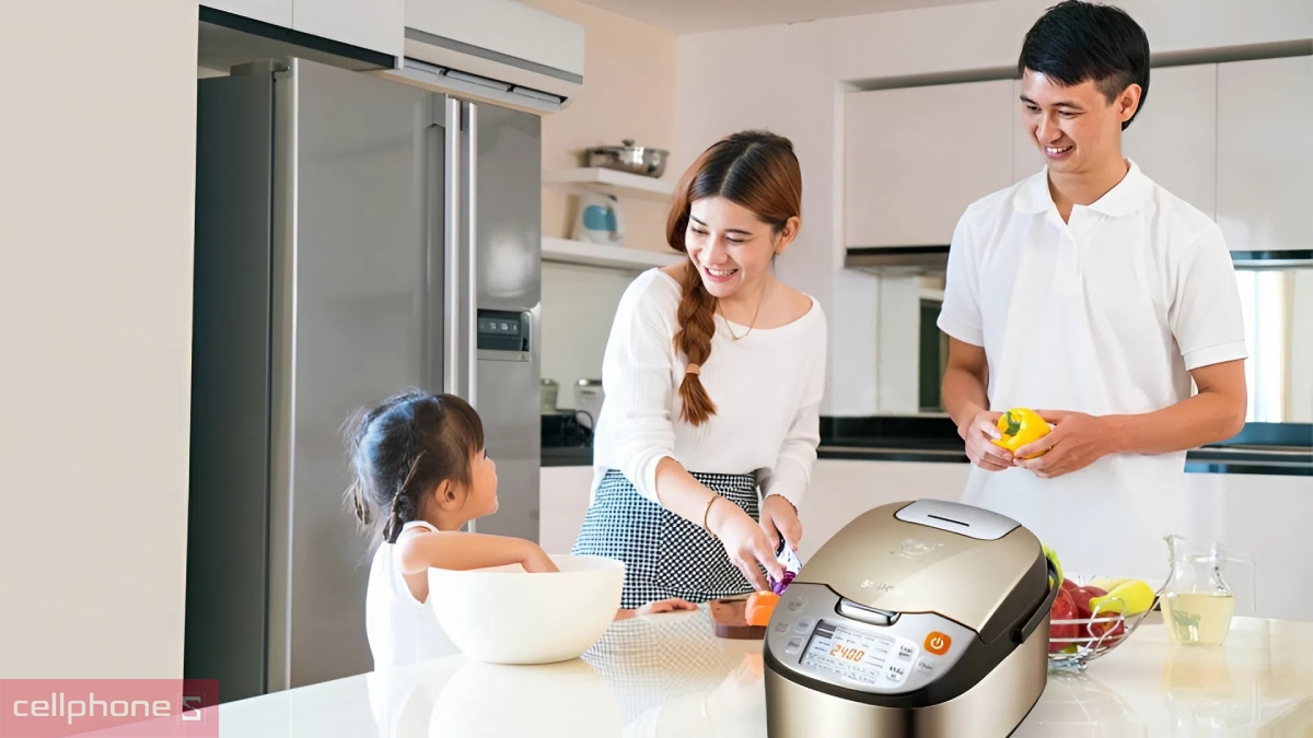 Công nghệ IH tối ưu và tính năng hẹn giờ thông minh